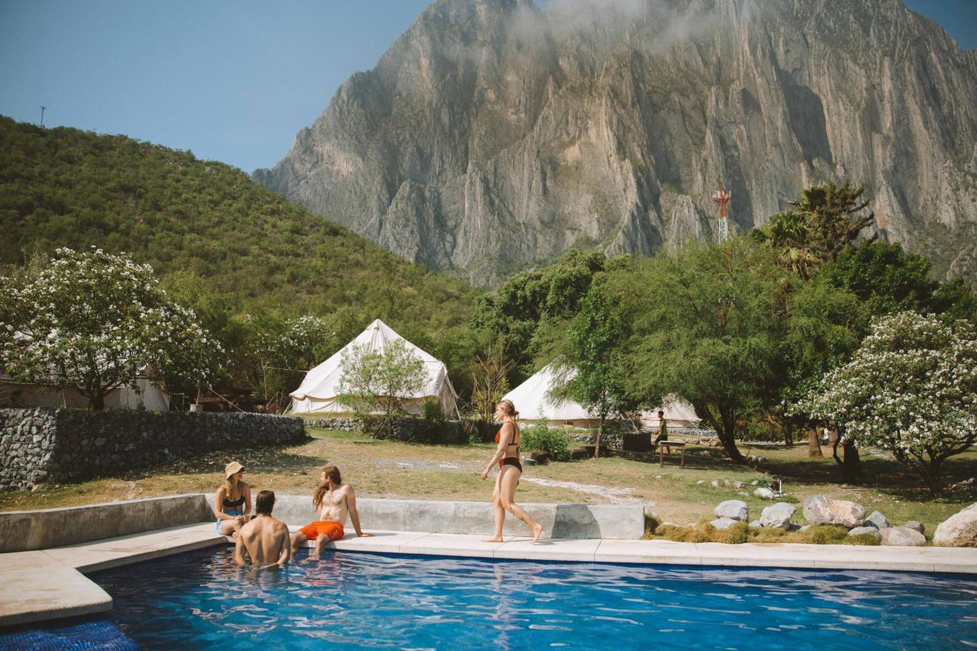La Posada En El Potrero Chico Hidalgo  Kültér fotó